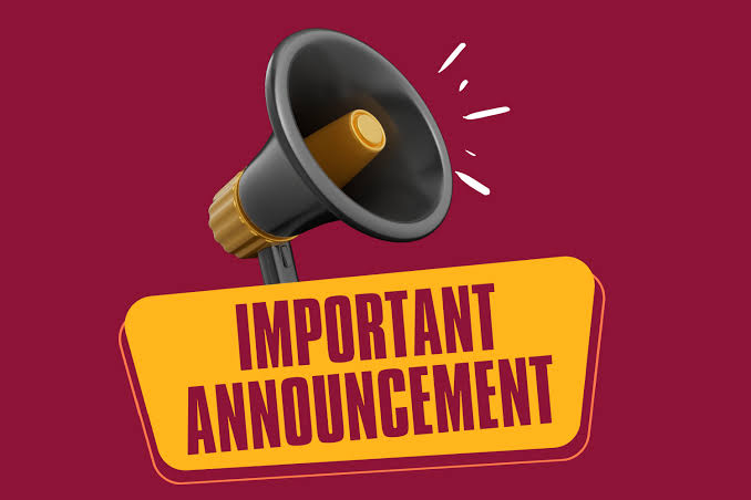 announcement